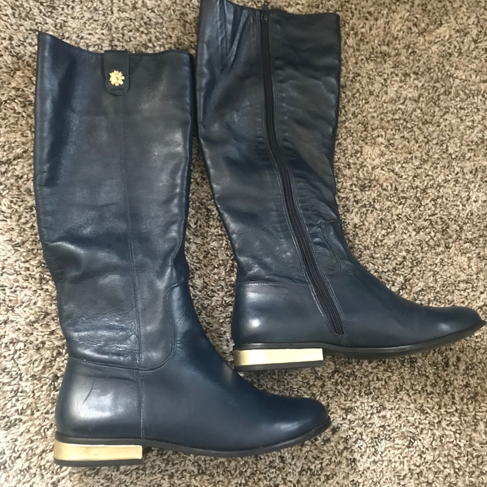 Jack Rogers Patten Midnight Blue boots